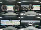 【フルスクリーンマップ】メーターパネルにマップを表示することで目的までのルートを目線を下げるだけで確認できます。