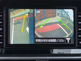 左前タイヤ付近の映像でドライバーの死角を補助。発進低速時の障害物、溝等の確認が出来ます。