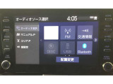 使いやすくインテリアに溶け込む、純正のディスプレイオーディオを搭載しています!