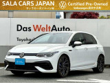 Golf R(ピュアホワイト)アダプティブシャシーコントロールDCC&19インチアルミホイール付き