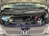 Hondaの技術が詰まったエンジンルーム☆☆☆エンジンルーム室内ともにルームクリーニング済みで清潔です◎快適なドライブをお楽しみください♪♪