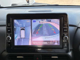アラウンドビューモニターも付いているので、車庫入れもスムーズにできます。