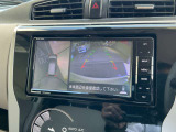 空から見たような映像で駐車ができるアラウンドビューモニター。