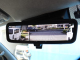 デジタルインナーミラーは後部に荷物が載っていても後部を映し出してくれます