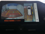【全周囲カメラ】まるで上から車を見ている様に移ります☆縦列駐車や幅寄せ時に大活躍♪