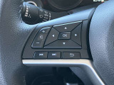ステアリングスイッチでオーディオをコントロール出来ます。