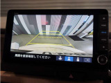 【バックカメラ】後退時も安心。リバース連動で画面が切り替わるのでとっても便利。