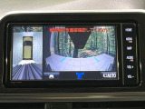 【パノラミックビューモニター】専用のカメラにより、上から見下ろしたような視点で360度クルマの周囲を確認することができます☆死角部分も確認しやすく、狭い場所での切り返しや駐車もスムーズに行えます。