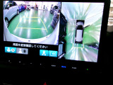 マルチビューカメラシステム。前後左右にカメラがついているのでとっても安心ですね。