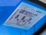 次回の車検日になります。こちらのステッカーをご確認ください。