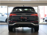 後続車両から長く見られるリヤスタイルも、Audiらしく上品で洗練されたデザインで見る人を惹きつけます。