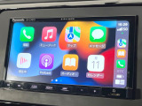 ●Apple Car Play:スマホとの有線接続で、ナビ・オーディオ再生などスマホのアプリ機能が画面でも使える便利機能です!