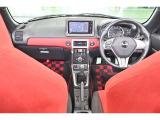 見通しのよいすっきりとした視界で、運転もしやすいです。