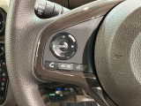ステアリングにオーディオ操作スイッチが付いています。オーディオ画面に直接タッチしなくても操作が出来ますので、運転に集中できます。