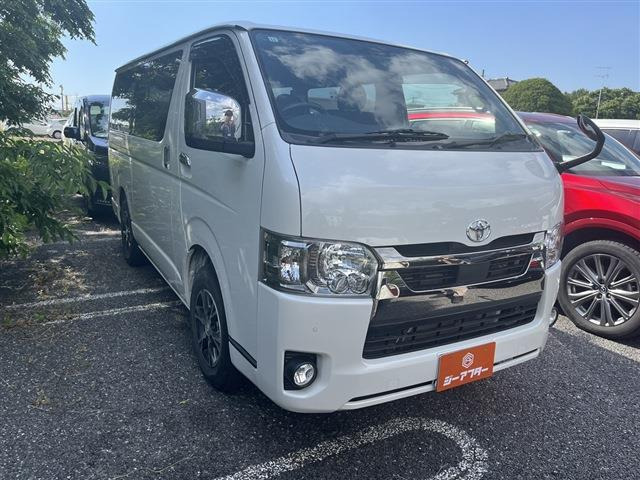 ハイエースバン 2.8 スーパーGL ダークプライムII ロング ディーゼル 禁煙車 純正ナ...