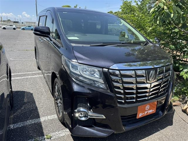 アルファード 3.5 SA Cパッケージ 4WD 禁煙車 後席モニター ハーフレザーシート