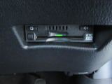 ETC車載器付きです。高速道路の料金所もスムーズに通過できます。