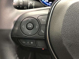 【ステアリングスイッチ】左です。ハンドルから手を離さず、運転に集中したまま手元でオーディオ操作等ができます。