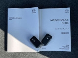 取扱書&整備手帳揃っております☆遠くからドアの開錠施錠が出来る便利なキーレスを装備しています。