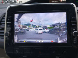 ナビ連動ドライブレコーダーですのでナビゲーション画面に大きく映ります。