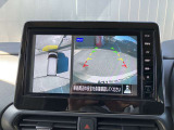 アラウンドビューモニター 駐車場での車庫入れや狭い道路での走行にカメラで確認が出来るので安心です。