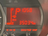 当社、入庫時走行距離は 35034kmです。