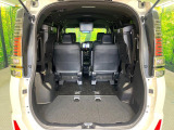 普段のお買い物や通勤、送迎等に十分な荷室スペースを確保しております。セカンドシートを倒すと、大きな荷物の積載も可能です♪