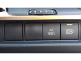 便利なAC100V電源も付いています。