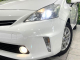 【LEDヘッドライト】悪天候や夜間走行時も良好な視界を確保し安心して運転できる高輝度LEDヘッドライトを装備!点灯速度が早く、消費電力も抑えられています。