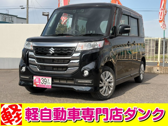 スペーシアカスタム Z デュアルカメラブレーキサポート 4WD 