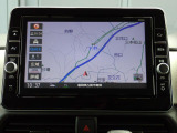 ナビ装備で知らない場所もあっという間に検索。ちょっとしたお出かけや旅行もこれでばっちりですね。