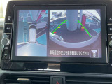 アラウンドビューは4方のカメラで真上から車を見たようにモニタで確認ができる日産自慢の装備です。周辺の安全確認、小さなお子様や障害物も確認できるので、駐車のしやすさだけでなく、事故防止にも役立ちます♪
