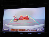 バックガイドモニターを装備しています、車庫入れもラクラクです。