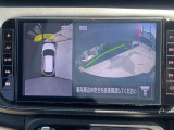 空から車を見たような「アラウンドビューモニター」!車の周りが一目で確認できるので、小さなお子様や障害物があっても安心して乗ることができます♪
