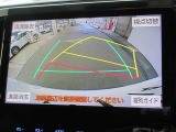 バックガイドモニターで、後方を確認しながら安心して駐車することができます。運転初心者も熟練者も必須の機能ですよ!