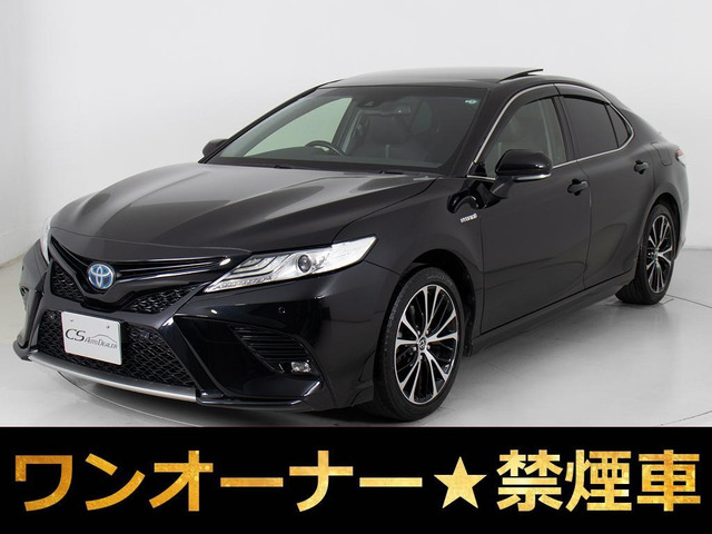 カムリ 2.5 WS パノラマルーフ ワンオーナー 禁煙 セーフティセンス LDA