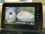 【アラウンドビューモニター】専用のカメラにより、上から見下ろしたような視点で360度クルマの周囲を確認することができます☆死角部分も確認しやすく、狭い場所での切り返しや駐車もスムーズに行えます。