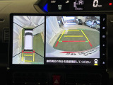 見えづらい車体後方部を映像で映し出してしっかりサポート!難しいバック駐車も安心です♪