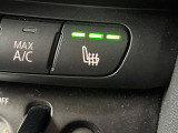 ●フロントシートヒーティング:運転席・助手席共に三段階で調節が可能なシートヒーターを装備しております。季節を問わず快適にご使用いただけます。