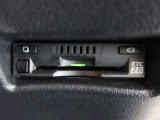 ETC車載器付きです。高速道路の料金所もスムーズに通過できます。