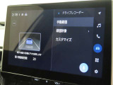 ドライブレコーダーの映像を画面で確認できます。