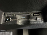 ETC車載器付きです。高速道路の料金所もスムーズに通過できます。