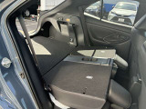 シートが倒せて荷物も楽々
