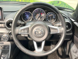 ステアリングも使用感が少なく、きれいな状態となっております♪