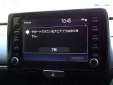 ディスプレイオーディオを装備しています。スマホと連動させると音楽やアプリを楽しむことができます。