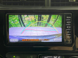 【バックカメラ】駐車時に後方がリアルタイム映像で確認できます。大型商業施設や立体駐車場での駐車時や、夜間のバック時に大活躍!運転スキルに関わらず、今や必須となった装備のひとつです!