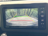 【バックカメラ】駐車時に後方がリアルタイム映像で確認できます。大型商業施設や立体駐車場での駐車時や、夜間のバック時に大活躍!運転スキルに関わらず、今や必須となった装備のひとつです!