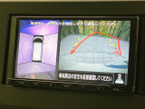 【アラウンドビューモニター】専用のカメラにより、上から見下ろしたような視点で360度クルマの周囲を確認することができます☆死角部分も確認しやすく、狭い場所での切り返しや駐車もスムーズに行えます。