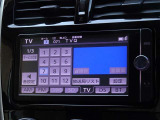 地デジ対応、フルセグデジタルTV放送が視聴できます。