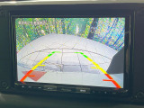 【バックカメラ】駐車時に後方がリアルタイム映像で確認できます。大型商業施設や立体駐車場での駐車時や、夜間のバック時に大活躍!運転スキルに関わらず、今や必須となった装備のひとつです!